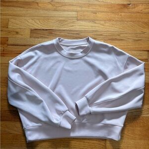 lululemon athletica Light Pink Sweatshirt